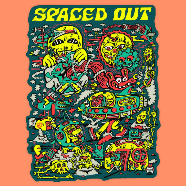 Spaced Out Sticker - Stickers - killeracid.com