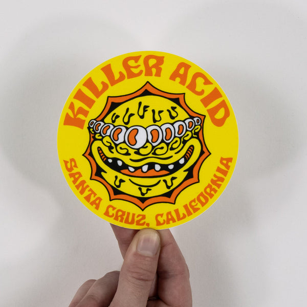 Summer Sun Logo Sticker - Stickers - killeracid.com