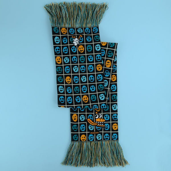 Tabs Black Scarf - Scarves - killeracid.com