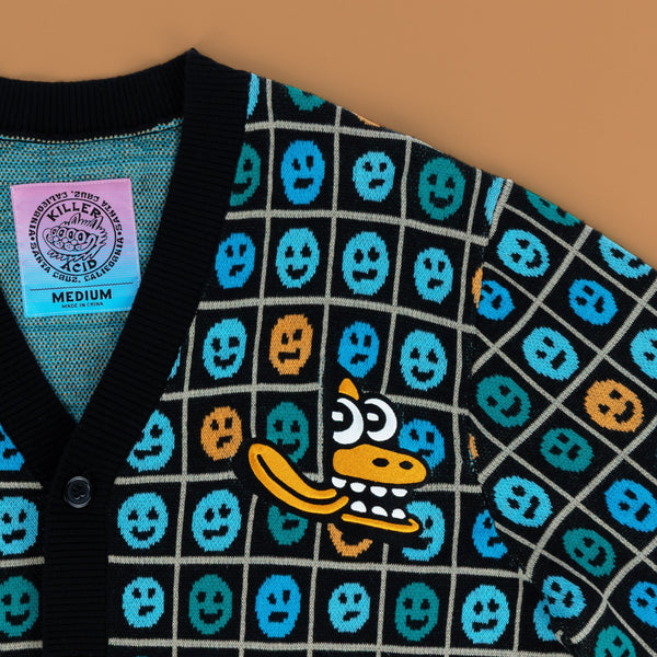 Tabs Cardigan Sweater - Long Sleeves - killeracid.com