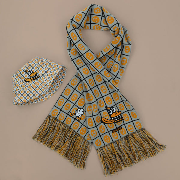 Tabs Orange Scarf - Scarves - killeracid.com