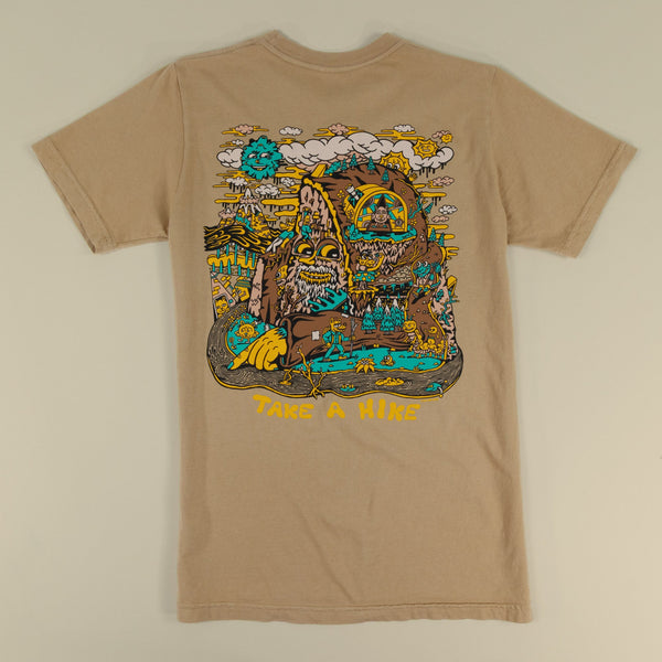 Take a Hike Tan T-Shirt - T-Shirts - killeracid.com