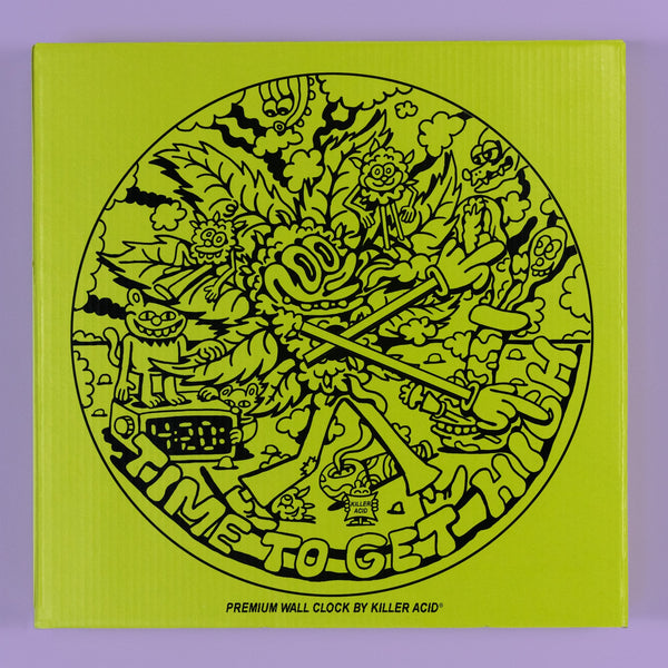 Time to Get High Clock - killeracid.com