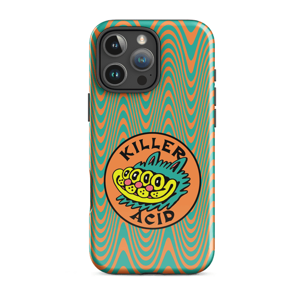 Wavy Orange iPhone Case - Accessories - killeracid.com