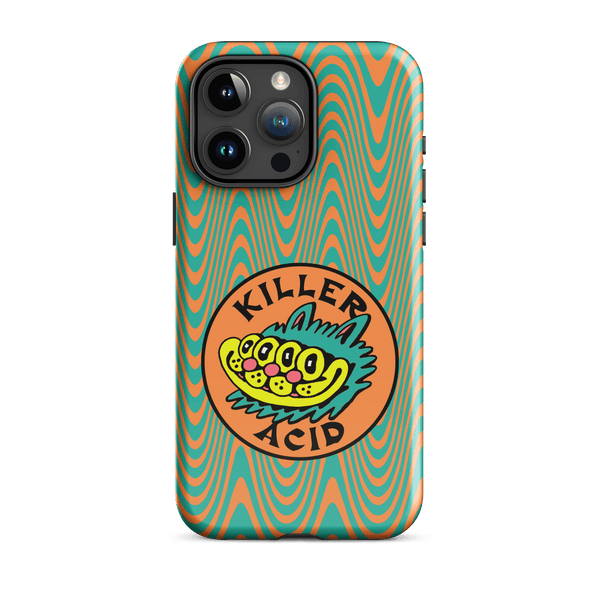 Wavy Orange iPhone Case - Accessories - killeracid.com