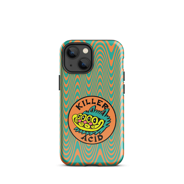 Wavy Orange iPhone Case - Accessories - killeracid.com