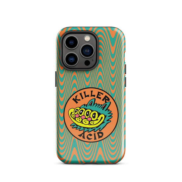 Wavy Orange iPhone Case - Accessories - killeracid.com