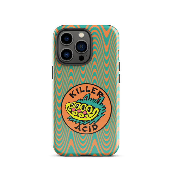 Wavy Orange iPhone Case - Accessories - killeracid.com