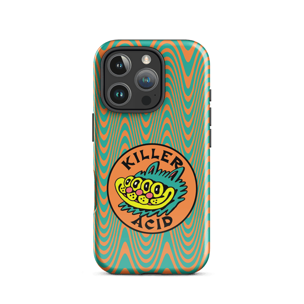 Wavy Orange iPhone Case - Accessories - killeracid.com