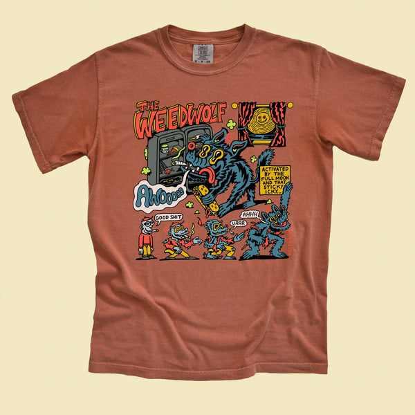 Weed Wolf T-Shirt - killeracid.com