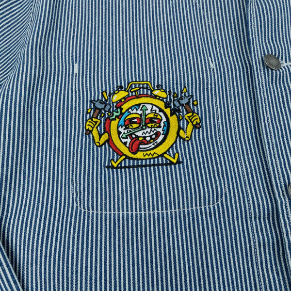 Work All Day Blue Jacket - Jackets - killeracid.com