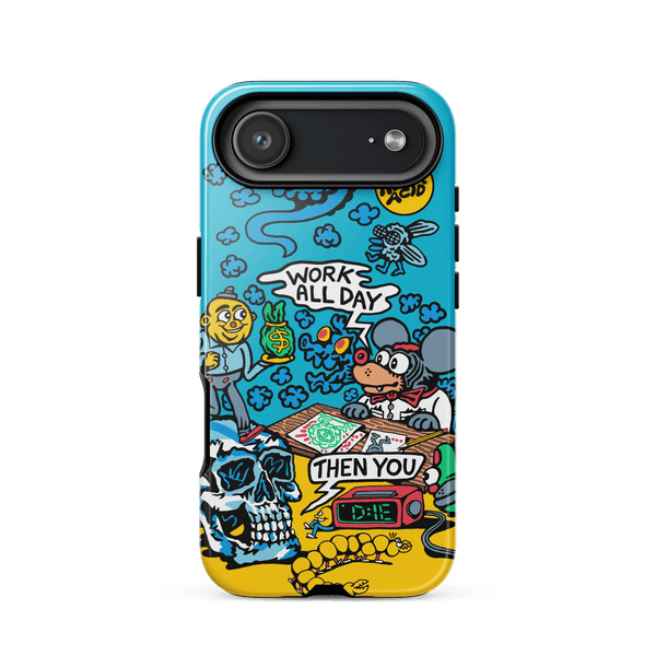 Work All Day iPhone Case - killeracid.com