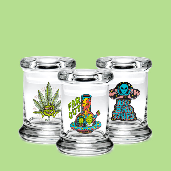 X-Small Pop-Top Stash Jar