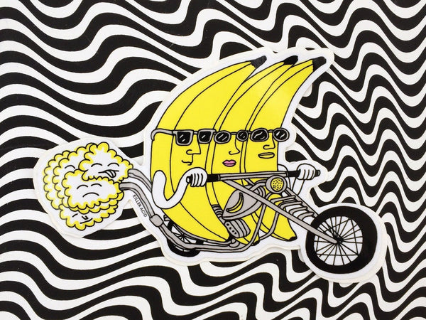 Banana Riders Sticker - Accessories - killeracid.com