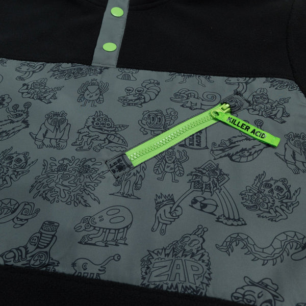 Buzz Off Fleece Jacket - Jackets - killeracid.com