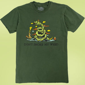 Don't Smoke My Weed Green T-Shirt - T-Shirts - killeracid.com