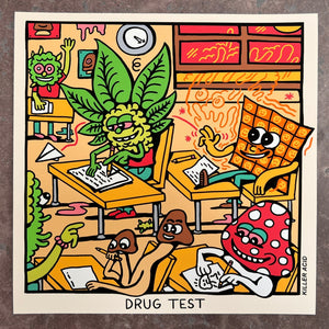 Drug Test Print - Posters, Prints, & Visual Artwork - killeracid.com