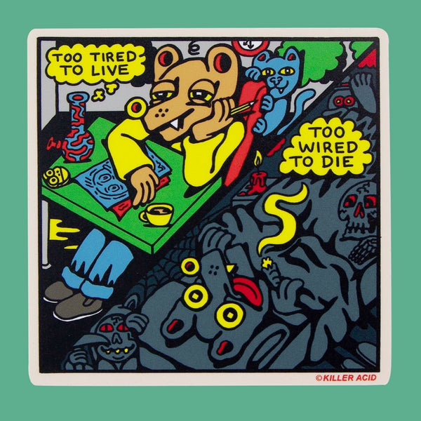 Duality of Life Sticker - Stickers - killeracid.com