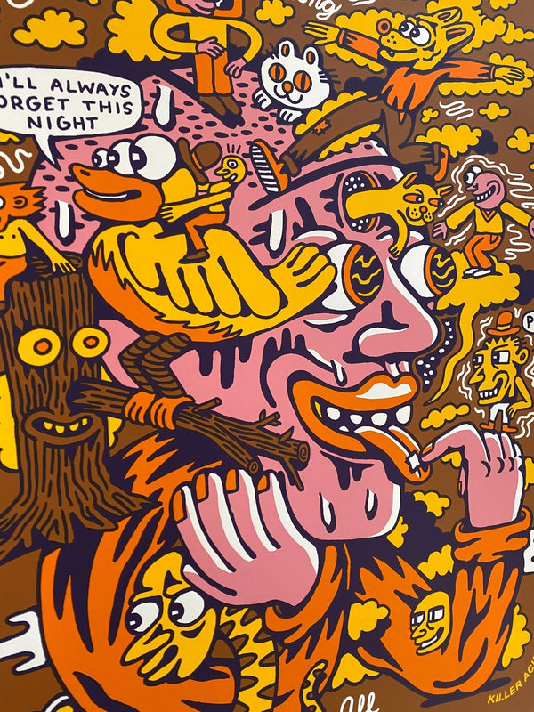 Everything All At Once 6 Color Screen Print - Art & Collectibles - killeracid.com