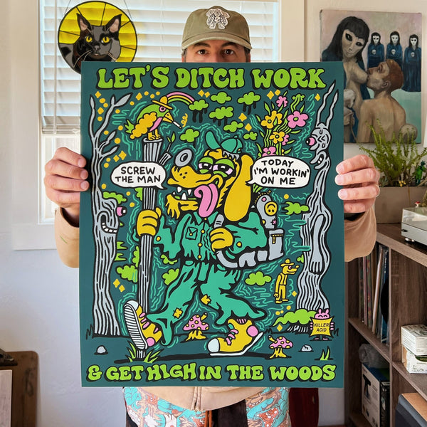 Field Trip Poster - Posters & Prints - killeracid.com