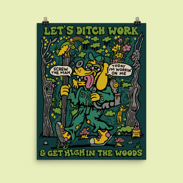 Field Trip Poster - Posters & Prints - killeracid.com