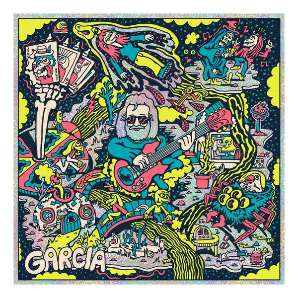 Jerry Garcia Screen Print - Posters & Prints - killeracid.com