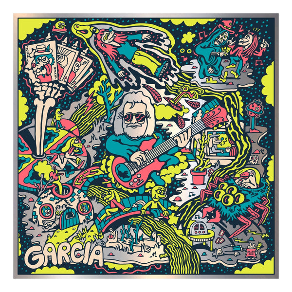 Jerry Garcia Screen Print - Posters & Prints - killeracid.com