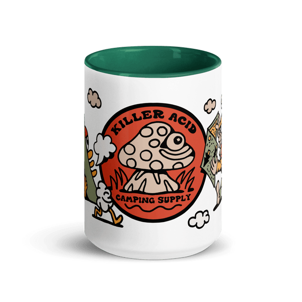 Killer Acid Camping Supply 15oz Mug - killeracid.com