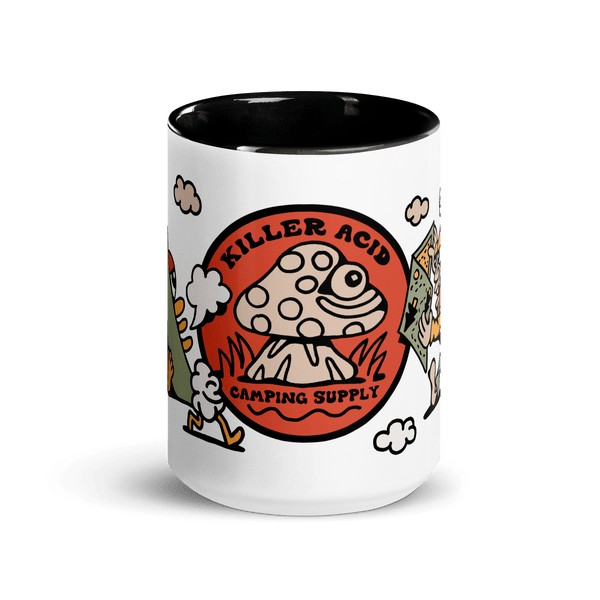 Killer Acid Camping Supply 15oz Mug - killeracid.com