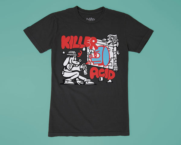 Killer Acid Paint Supplies T-shirt - T-Shirts - killeracid.com