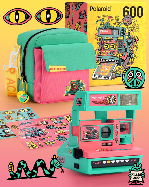 Killer Acid Polaroid Camera Bundle - killeracid.com