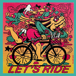 Let's Ride Blotter Art Print - Art & Collectibles - killeracid.com