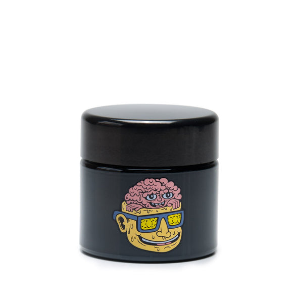 Medium Black Stash Jar - Jars - killeracid.com