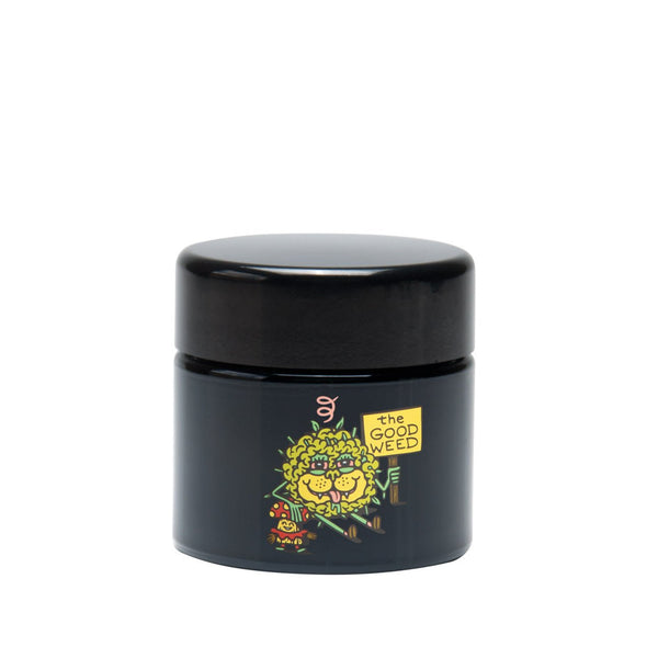 Medium Black Stash Jar - Jars - killeracid.com