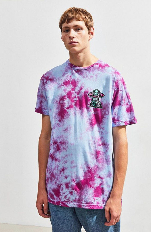 No Bad Trips Crystal Wash T-Shirt - T-Shirts - killeracid.com