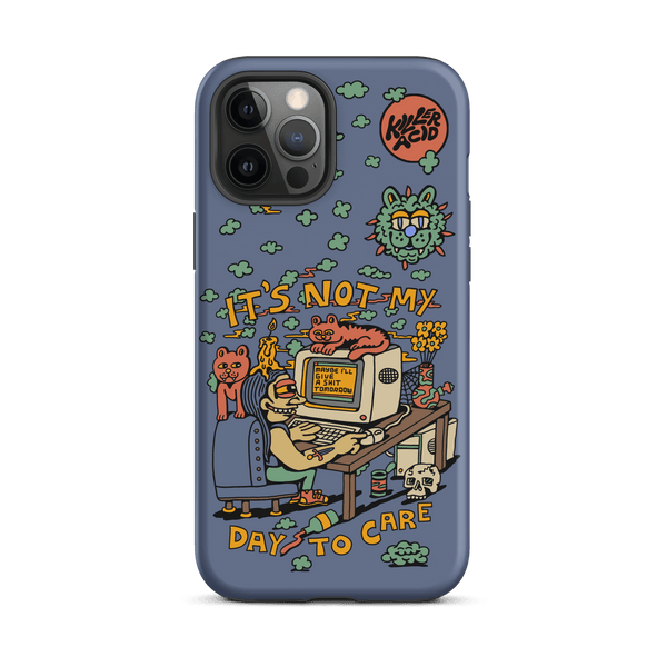 Not My Day to Care iPhone Case - killeracid.com