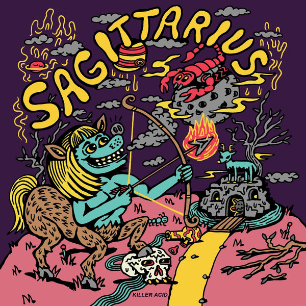 Sagittarius Button - Buttons - killeracid.com