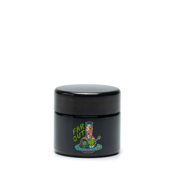 Small Black Stash Jar - Jars - killeracid.com