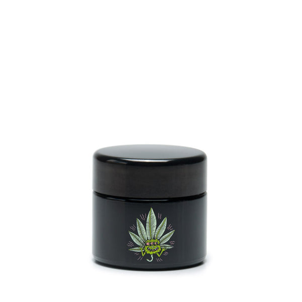 Small Black Stash Jar - Jars - killeracid.com