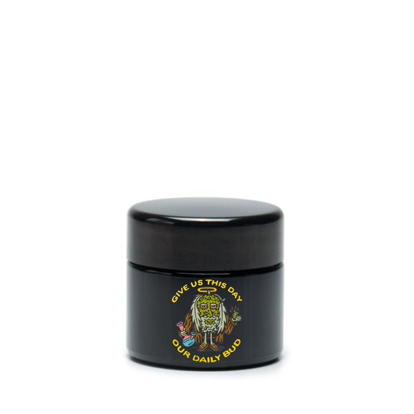 Small Black Stash Jar - Jars - killeracid.com