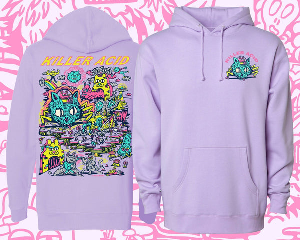Spaced Invasion Killer Acid Hoodie - Clothing - killeracid.com