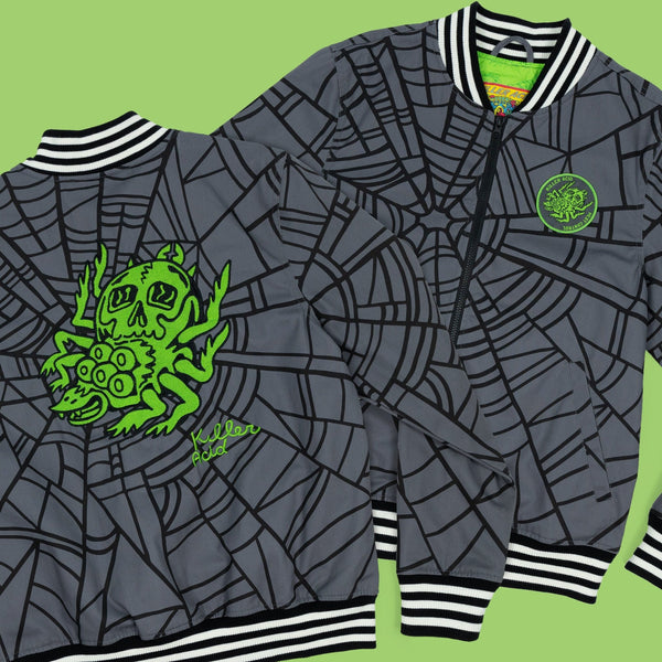 Tangled Web Varsity Jacket - Jackets - killeracid.com