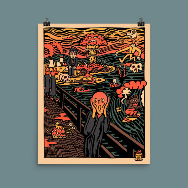 The Scream Poster - Posters & Prints - killeracid.com