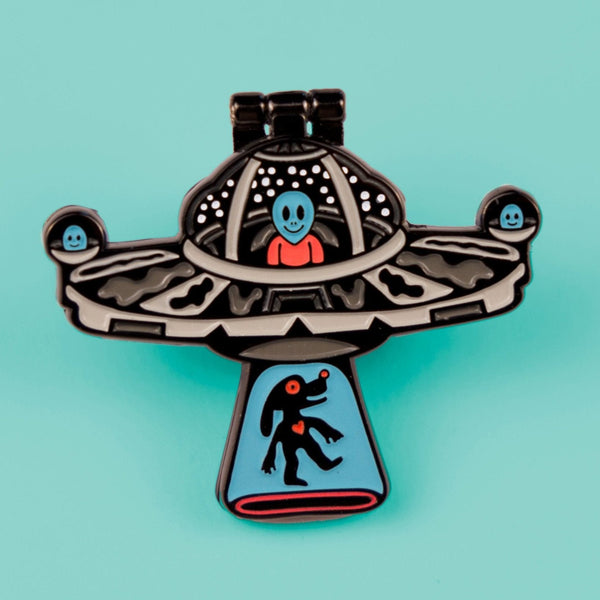 Unidentified Flying Dog Enamel Pin - Pins - killeracid.com