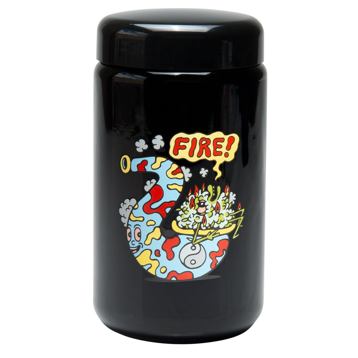 XL Black Stash Jar Killer Acid