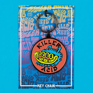 4 Eyed Cat Keychain - Key Chains - killeracid.com