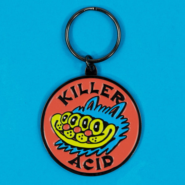 4 Eyed Cat Keychain - Key Chains - killeracid.com