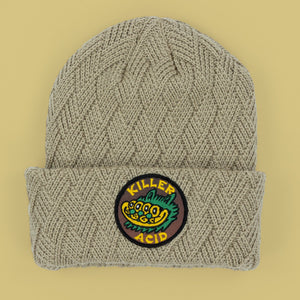 4 Eyed Cat Knit Beanie - Beanies - killeracid.com