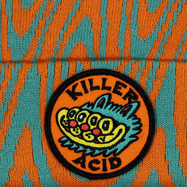 4 Eyed Cat Swirl Beanie - Hats - killeracid.com