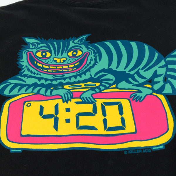 4:20 Cat T-Shirt - T-Shirts - killeracid.com